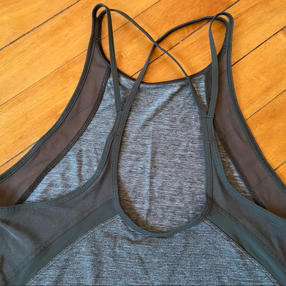 lululemon running high neck tank top